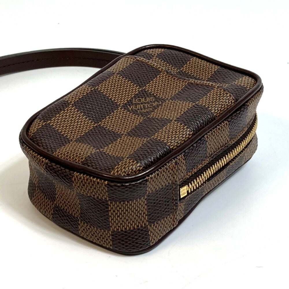 LOUIS VUITTON Authentic Brown Damier Canvas Shoulder Bag - Picture 3 of 15